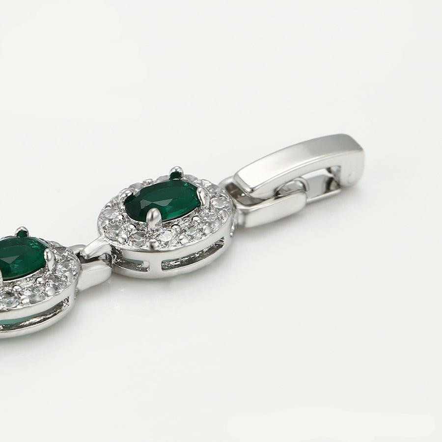 Radiant Charm Cubic Zirconia Bracelet