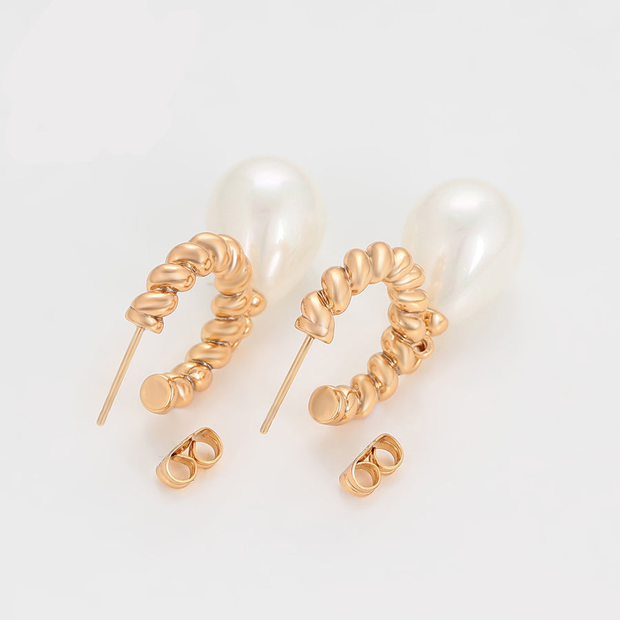 Dew Of Pearl Earrings