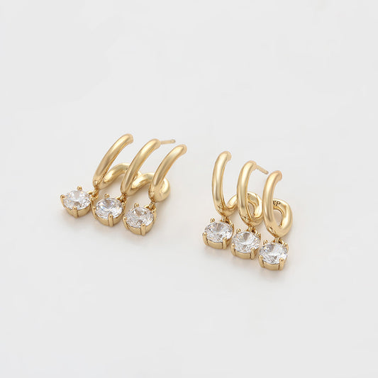 Golden Gleam Earrings