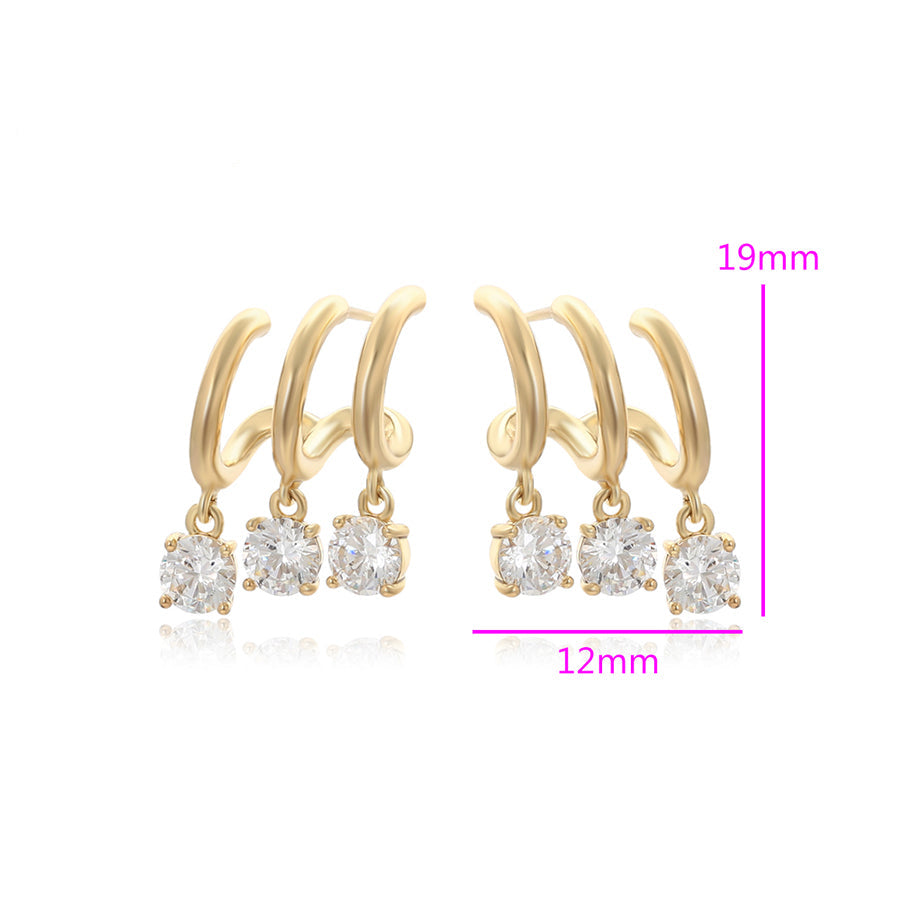 Golden Gleam Earrings