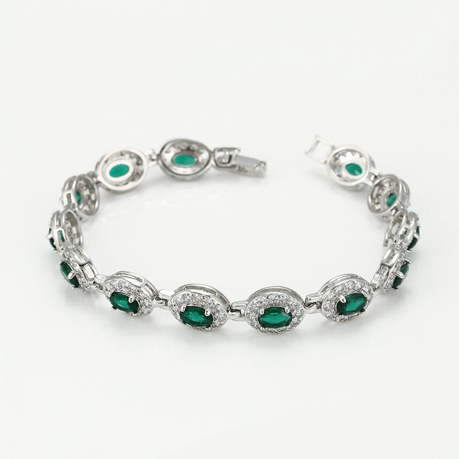Radiant Charm Cubic Zirconia Bracelet