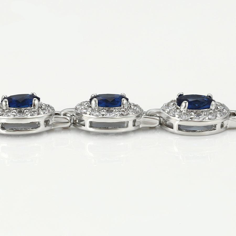 Radiant Charm Cubic Zirconia Bracelet