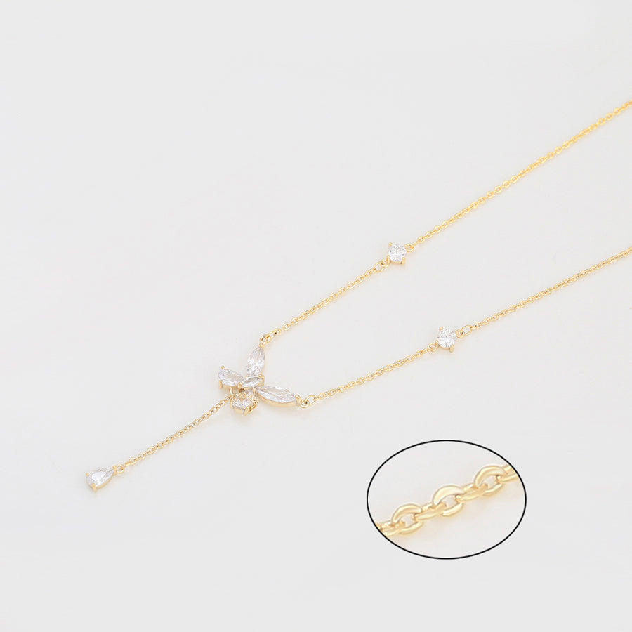 Enchanted Wings Crystal Necklace