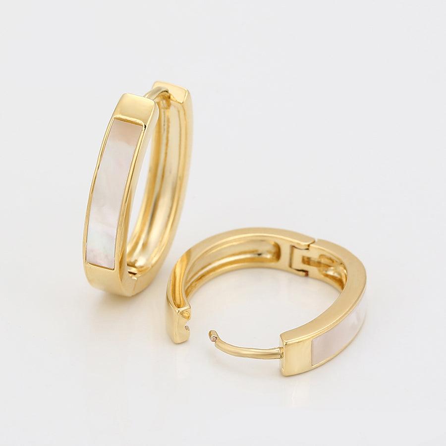 Oceana shell Hoop Earrings