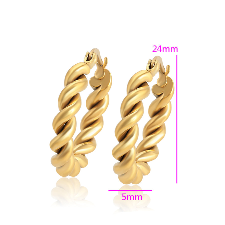 Twisted Halo Hoops