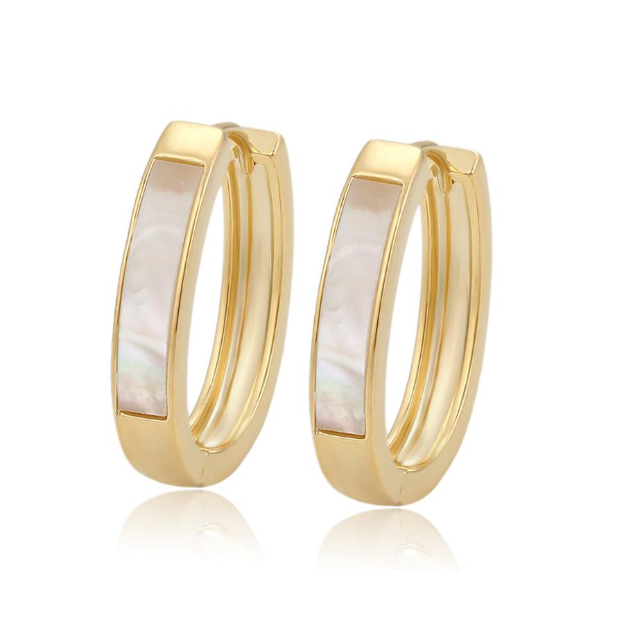 Oceana shell Hoop Earrings