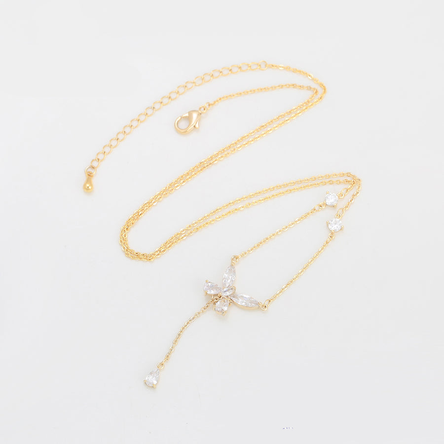Enchanted Wings Crystal Necklace