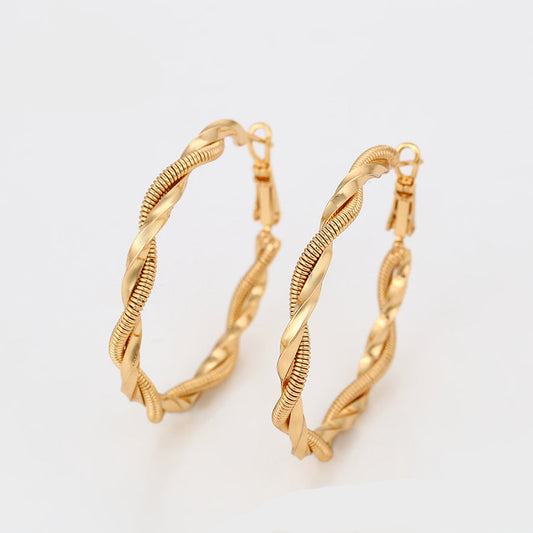 Twisted Halo Hoops