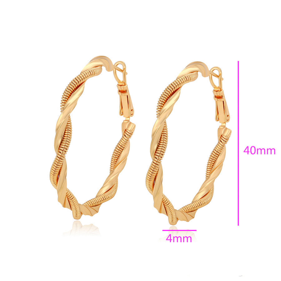 Twisted Halo Hoops