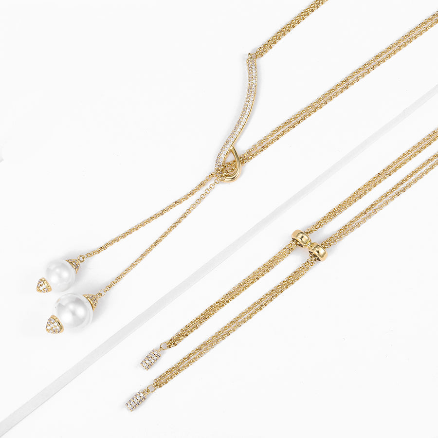 Falling Glow Necklace