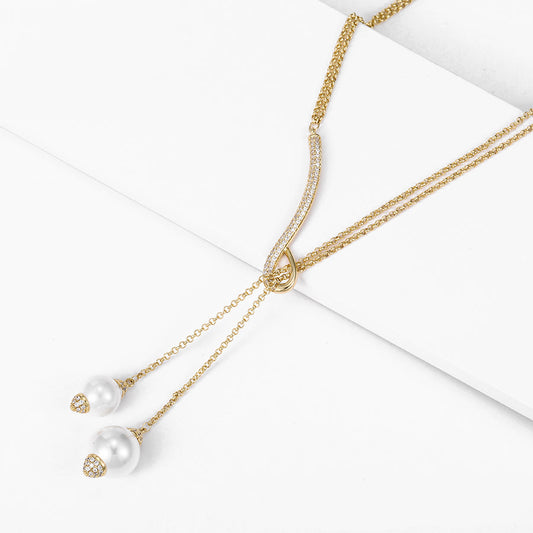 Falling Glow Necklace