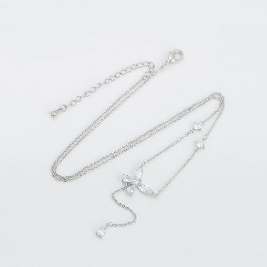 Enchanted Wings Crystal Necklace