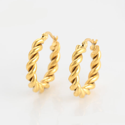 Twisted Halo Hoops