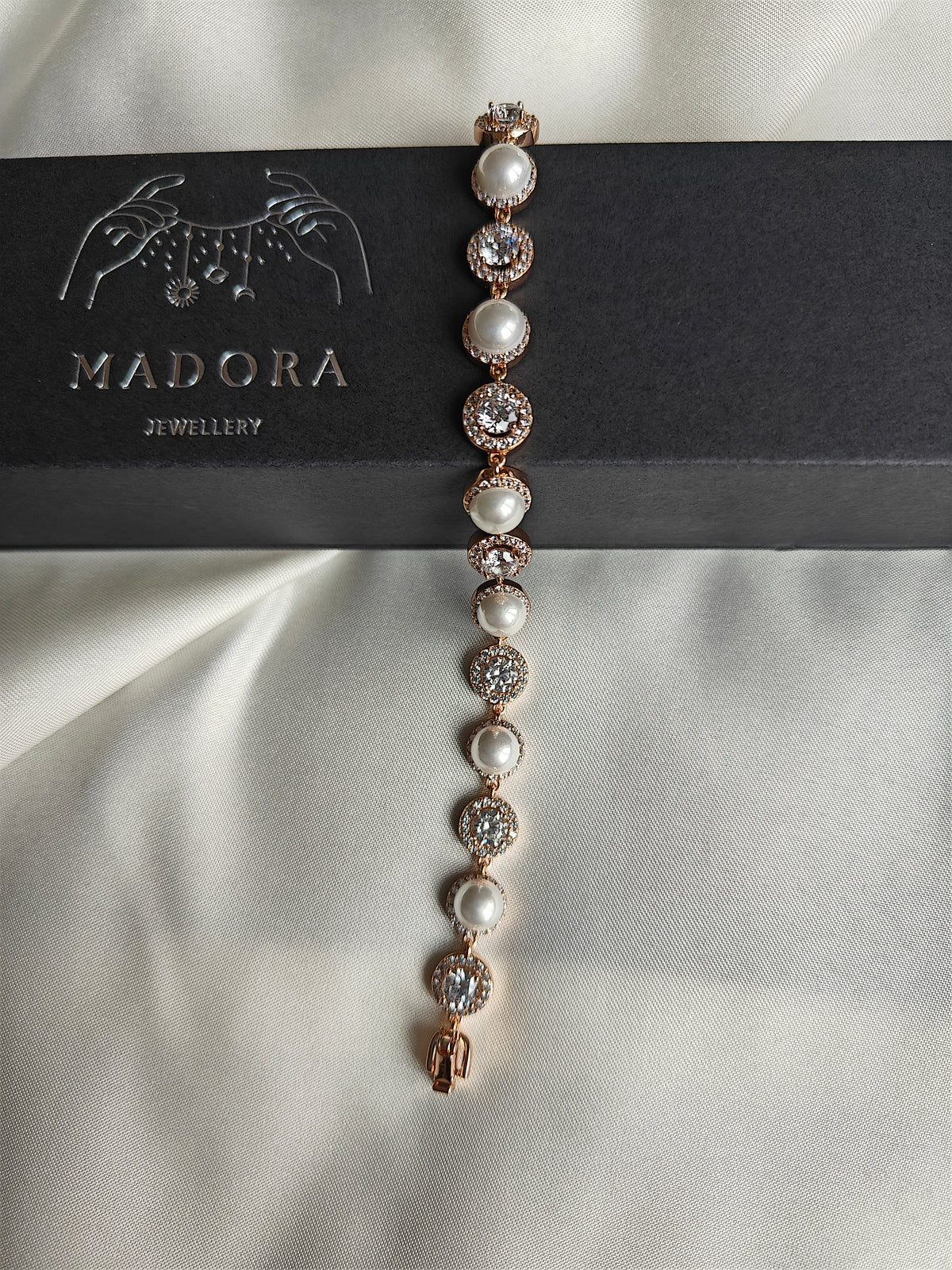 Pearl Empress zirconia Bracelet