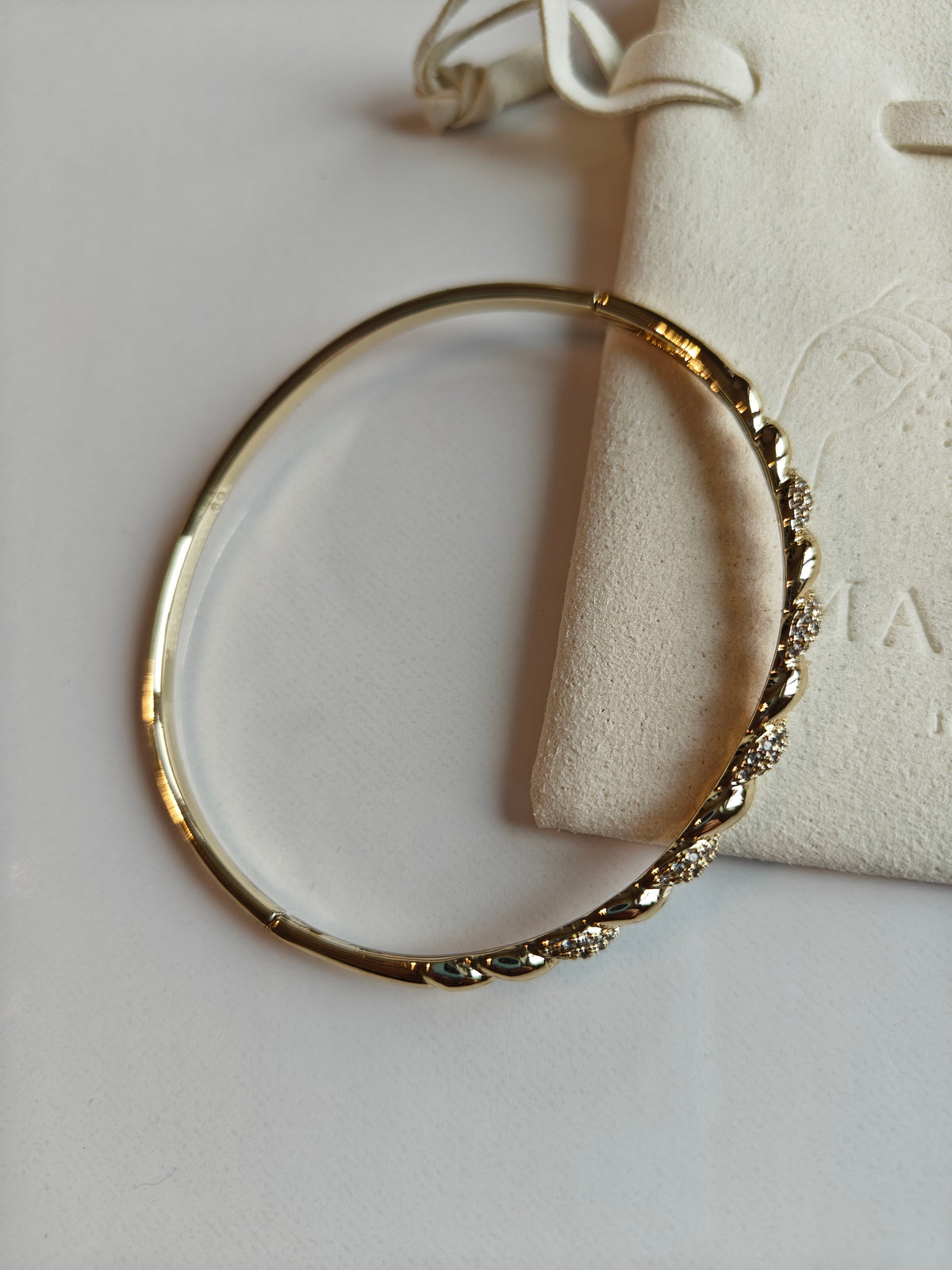 Diamond Dew Bangle