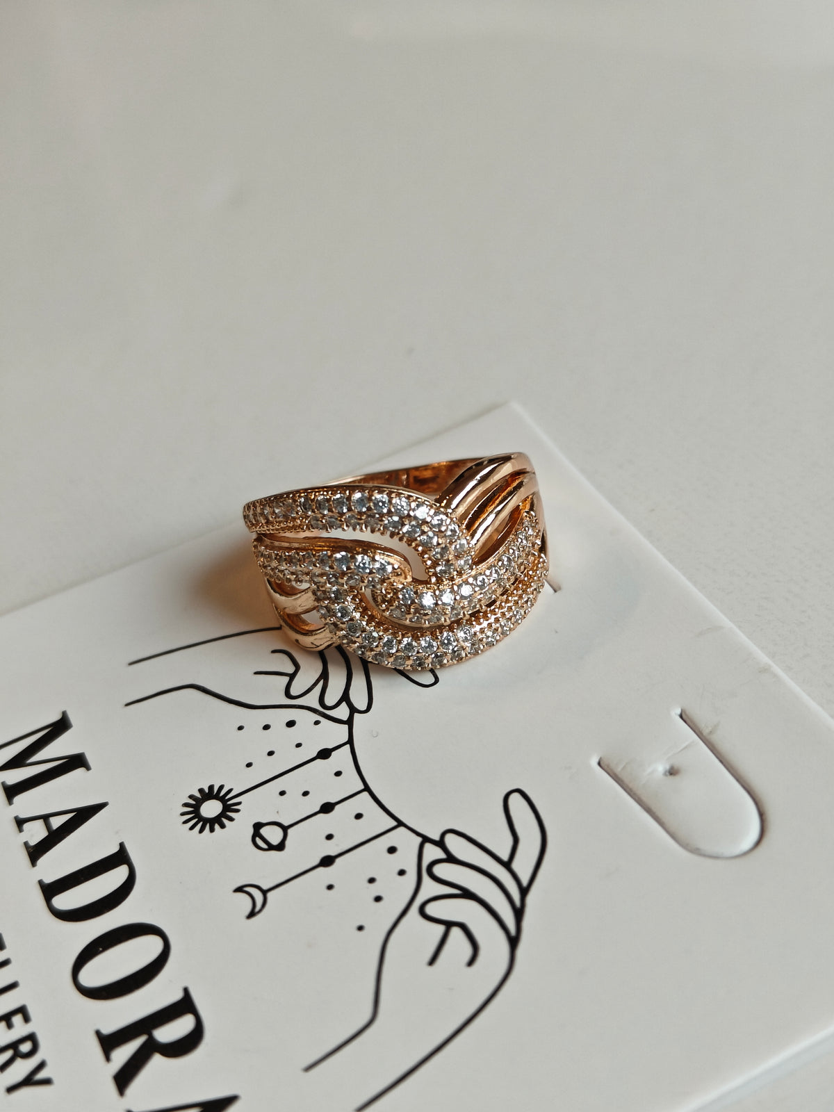 The Luxe Knot Ring