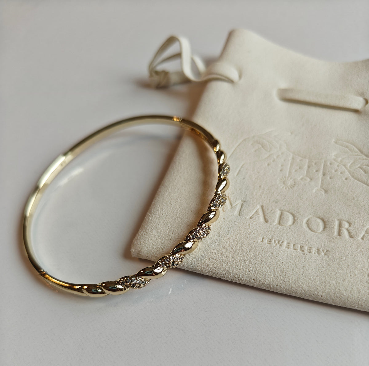 Diamond Dew Bangle