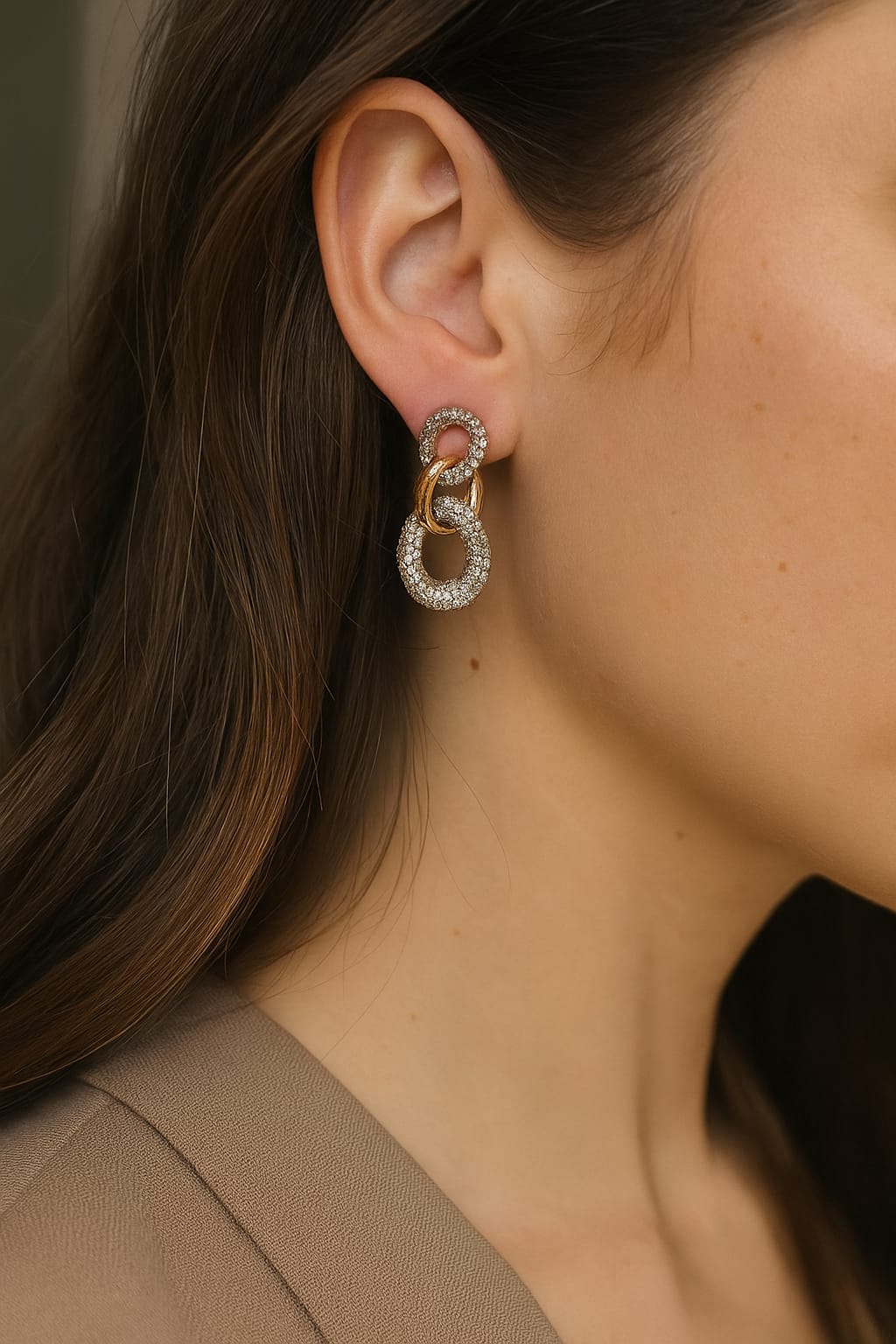 Luxe Links Earrings