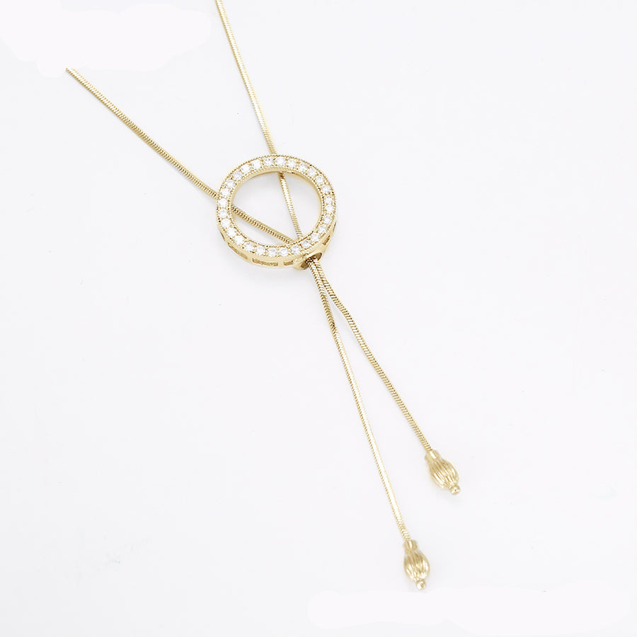Zirca Halo Necklace