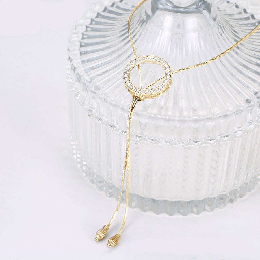 Zirca Halo Necklace
