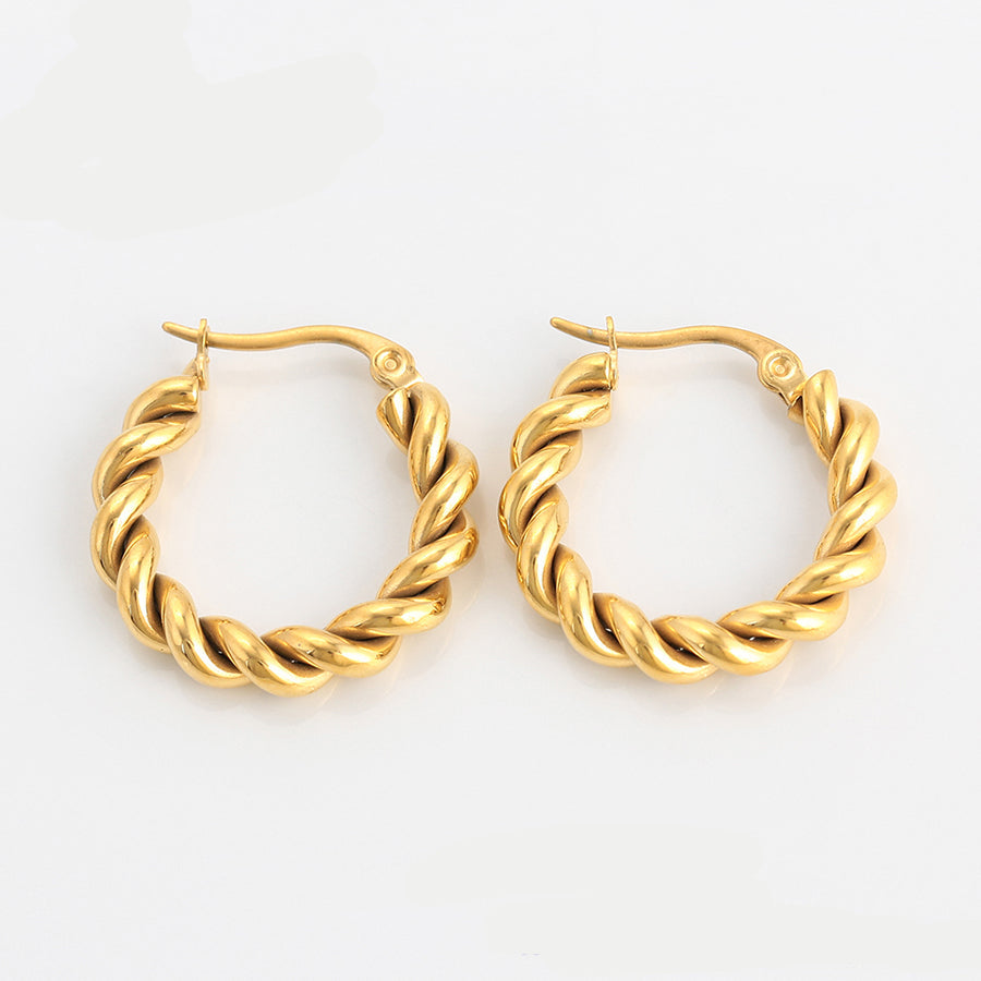 Twisted Halo Hoops
