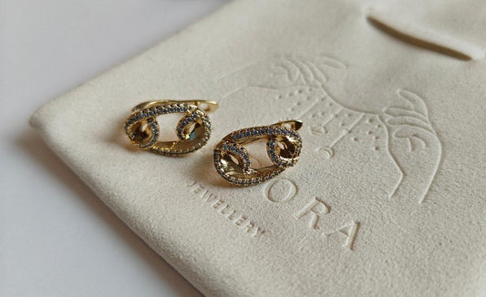 Glowline Link Earrings